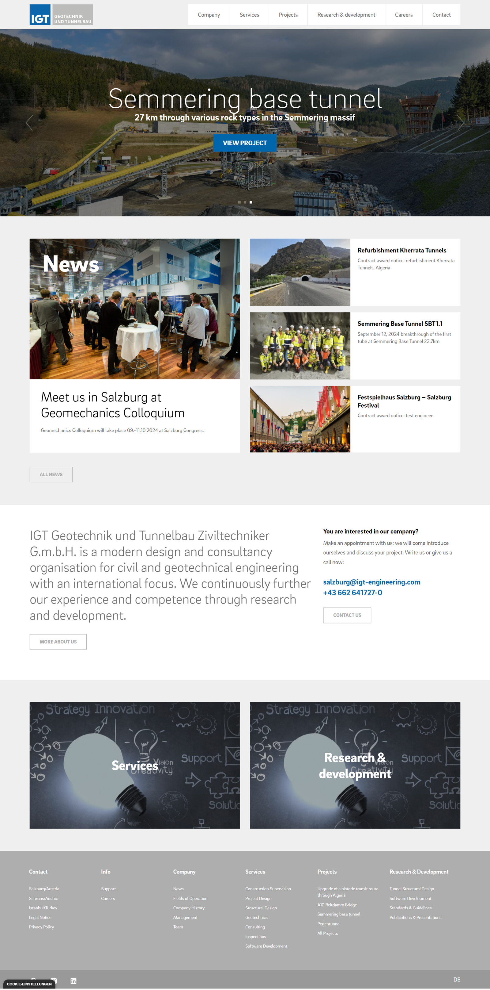 IGT Geotechnik und Tunnelbau