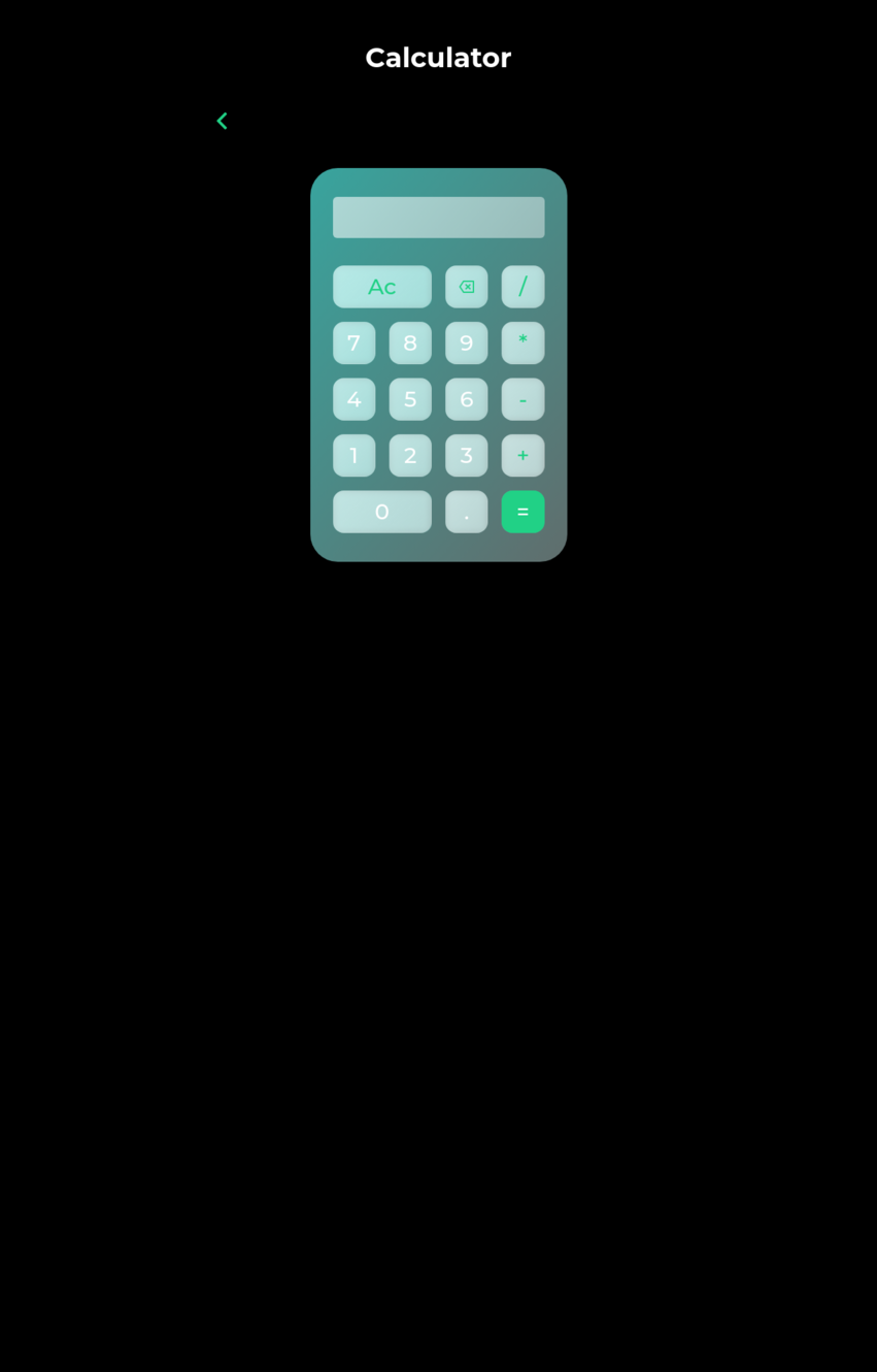 Simple Calculator