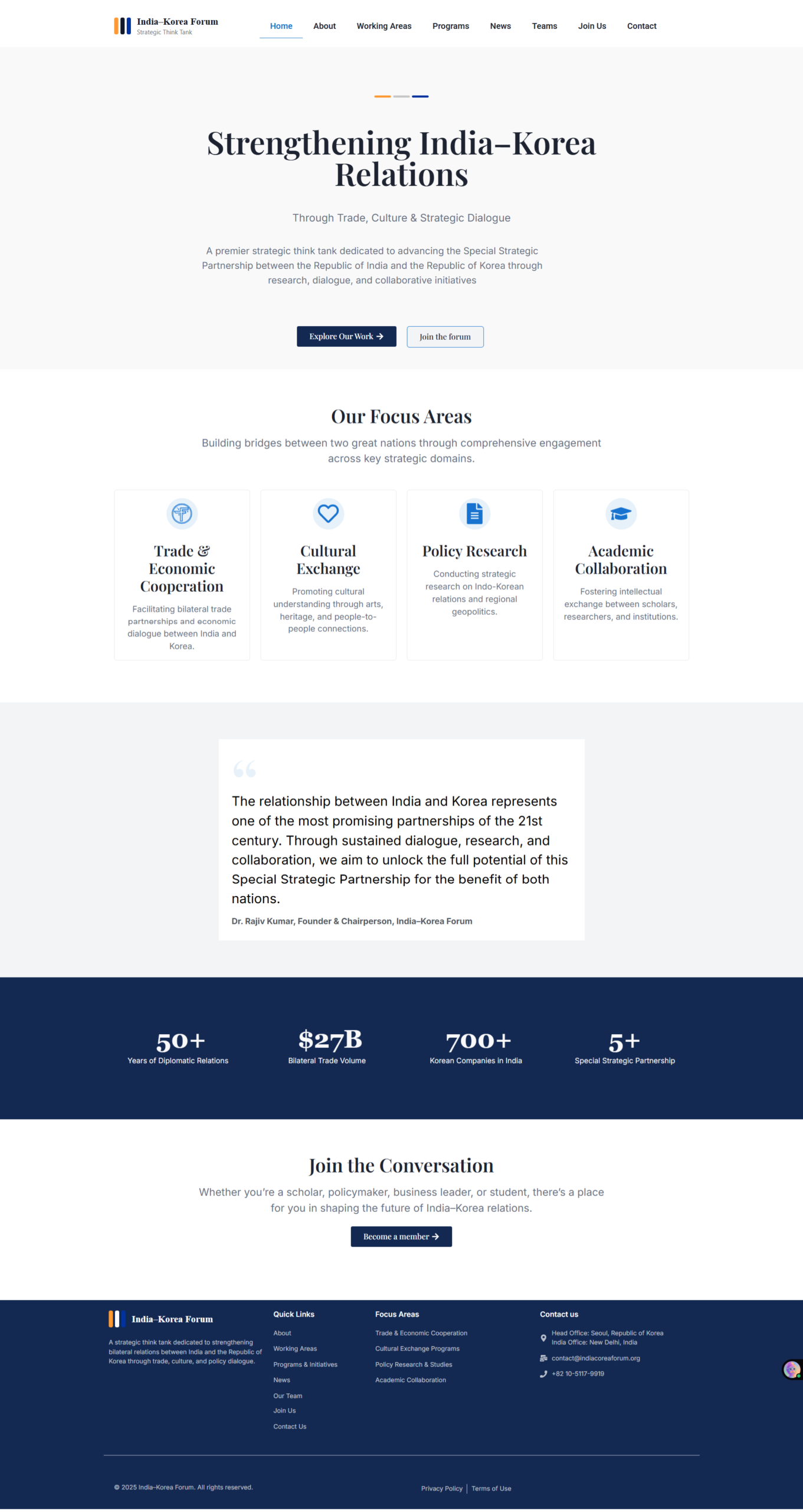 India Korea Forum Organization